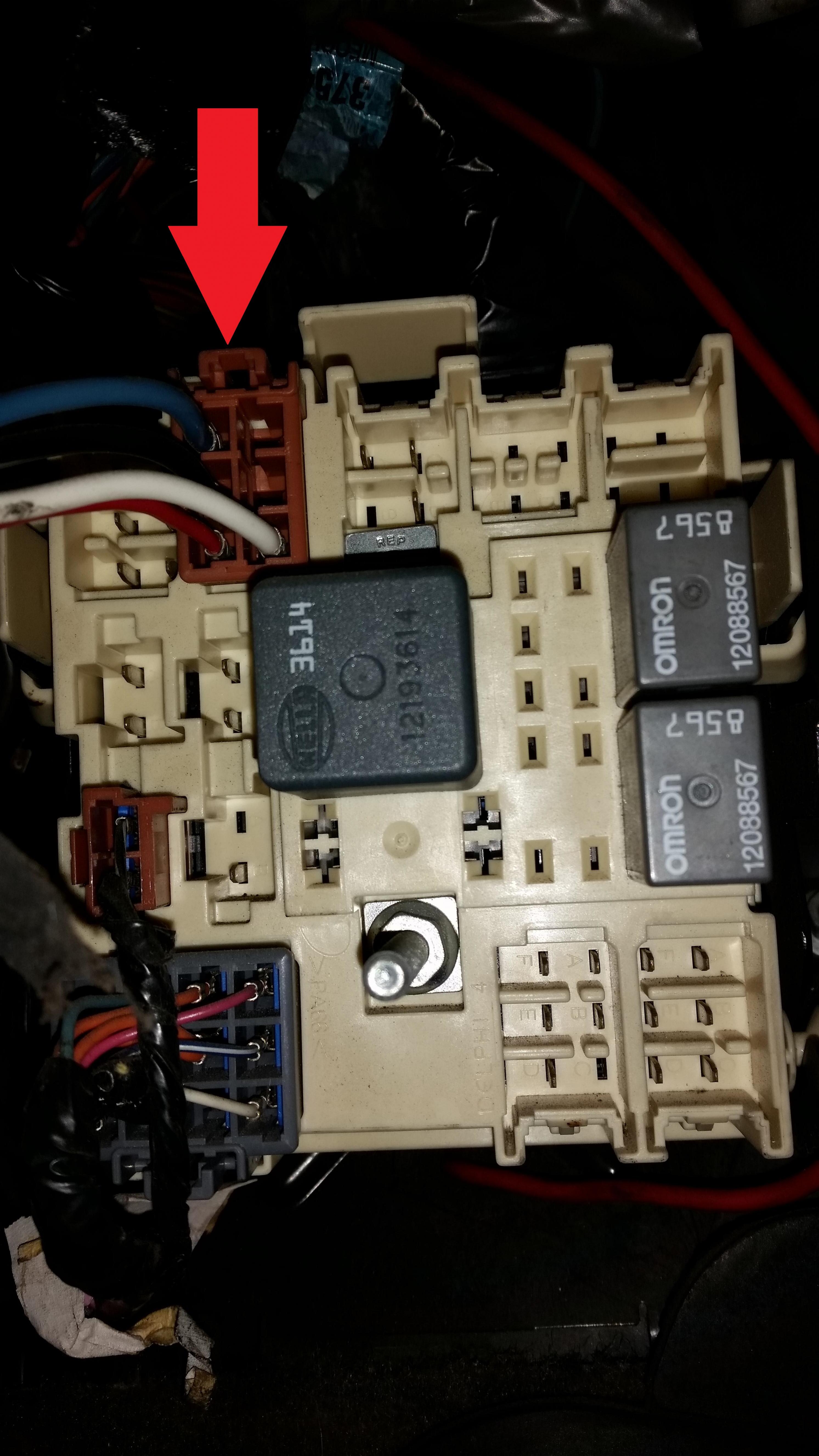 Trailer lighting question... just the lights. (2001 ... gm truck fuse box location 